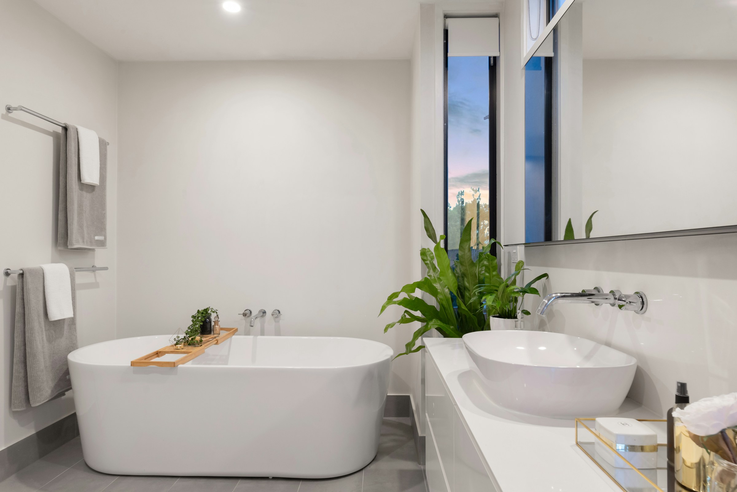Galerie — salle de bain en faïence marbre veiné